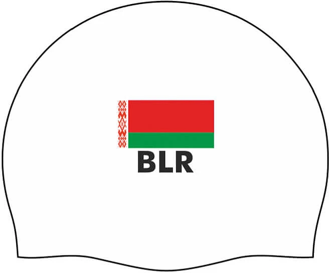 SwimStore Шапочка для плавания BELARUS white