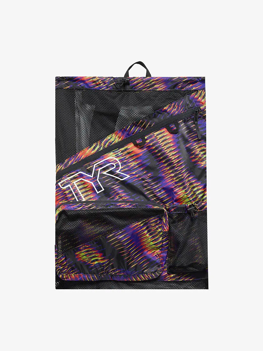 TYR Мешок-рюкзак Elite Team Mesh Backpack lime/multi