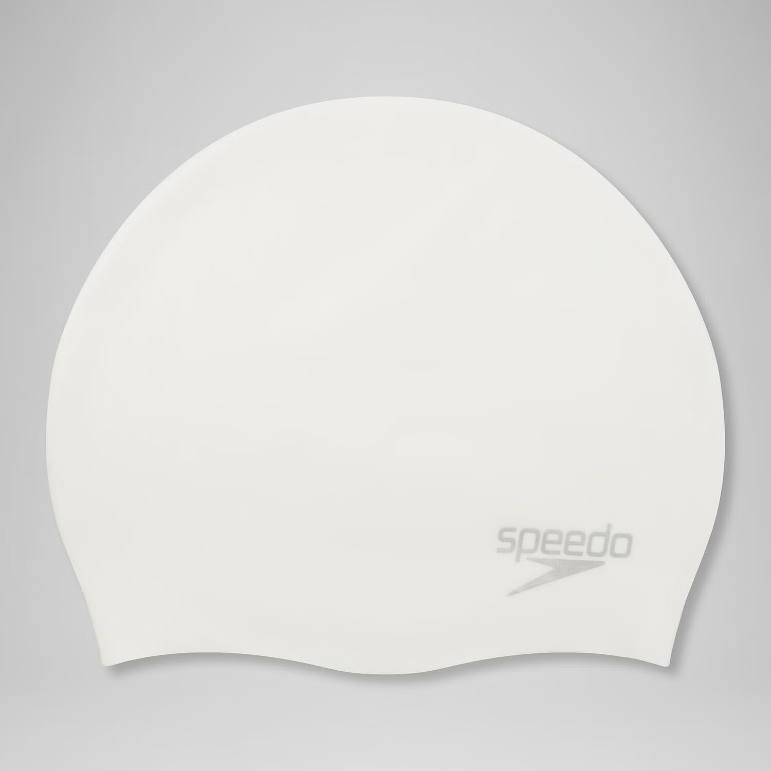 Speedo Шапочка для плавания Plain Moulded Silicone Cap White