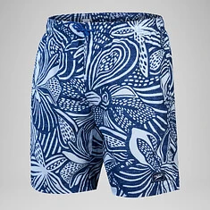 Speedo Шорты для плавания Men's Printed Leisure 18" Swim Shorts Blue