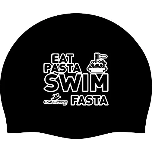 SwimStore Шапочка для плавания Eat Pasta black