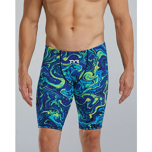 TYR Гидрошорты Thresher Hyperblitz Jammer Swimsuit Blue/Green