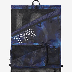 TYR Мешок-рюкзак Elite Team Mesh Backpack bl/teal/gn