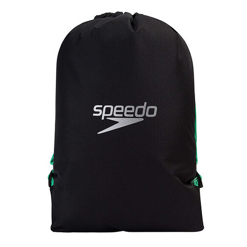 Speedo Рюкзак-мешок Pool Bag Black/Green