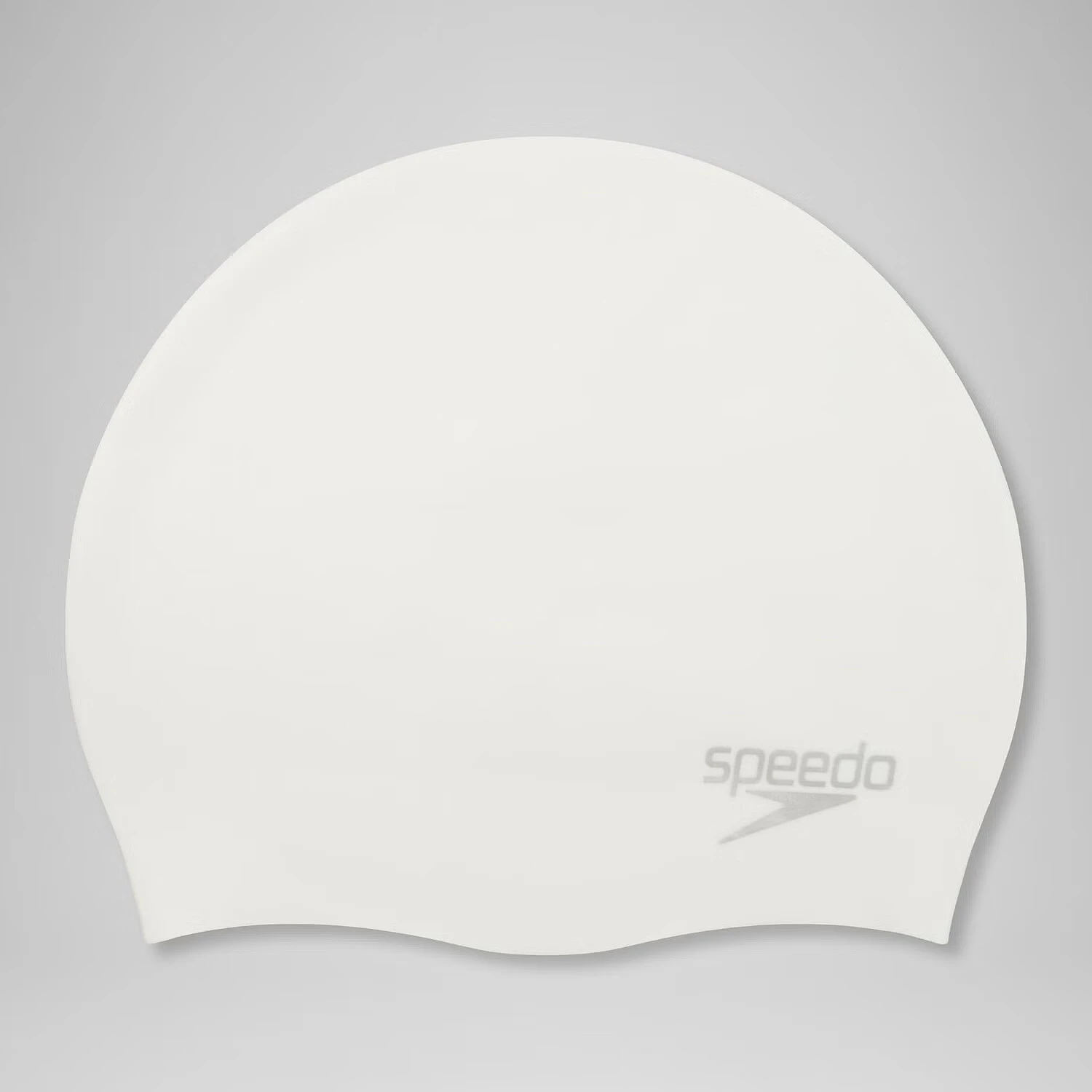 Speedo Шапочка для плавания Plain Moulded Silicone Cap White