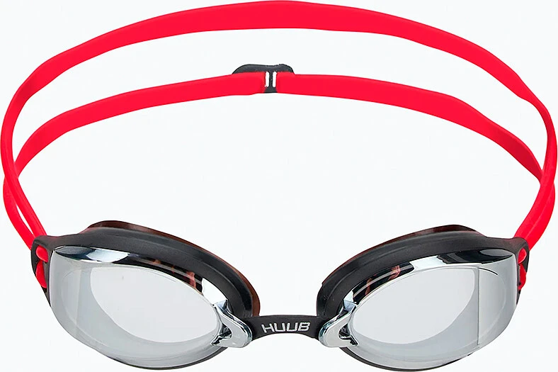 HUUB Очки для триатлона Brownlee Custom Air Goggle - Blk/Red + Lt Smoke Mirror