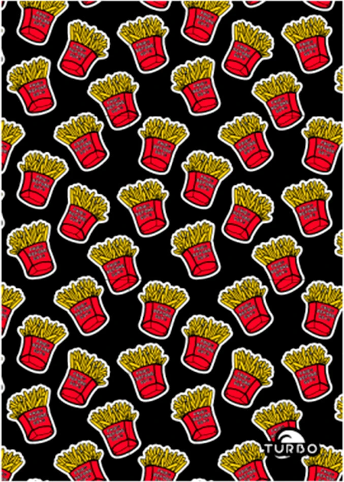 TURBO Полотенце из микрофибры TERRY MICROFIBRE (145 x100cm) FRIES yellow