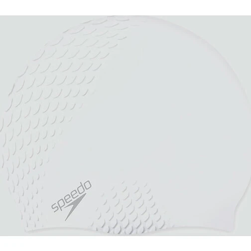 Speedo Шапочка для плавания Adult Bubble Active + Cap White