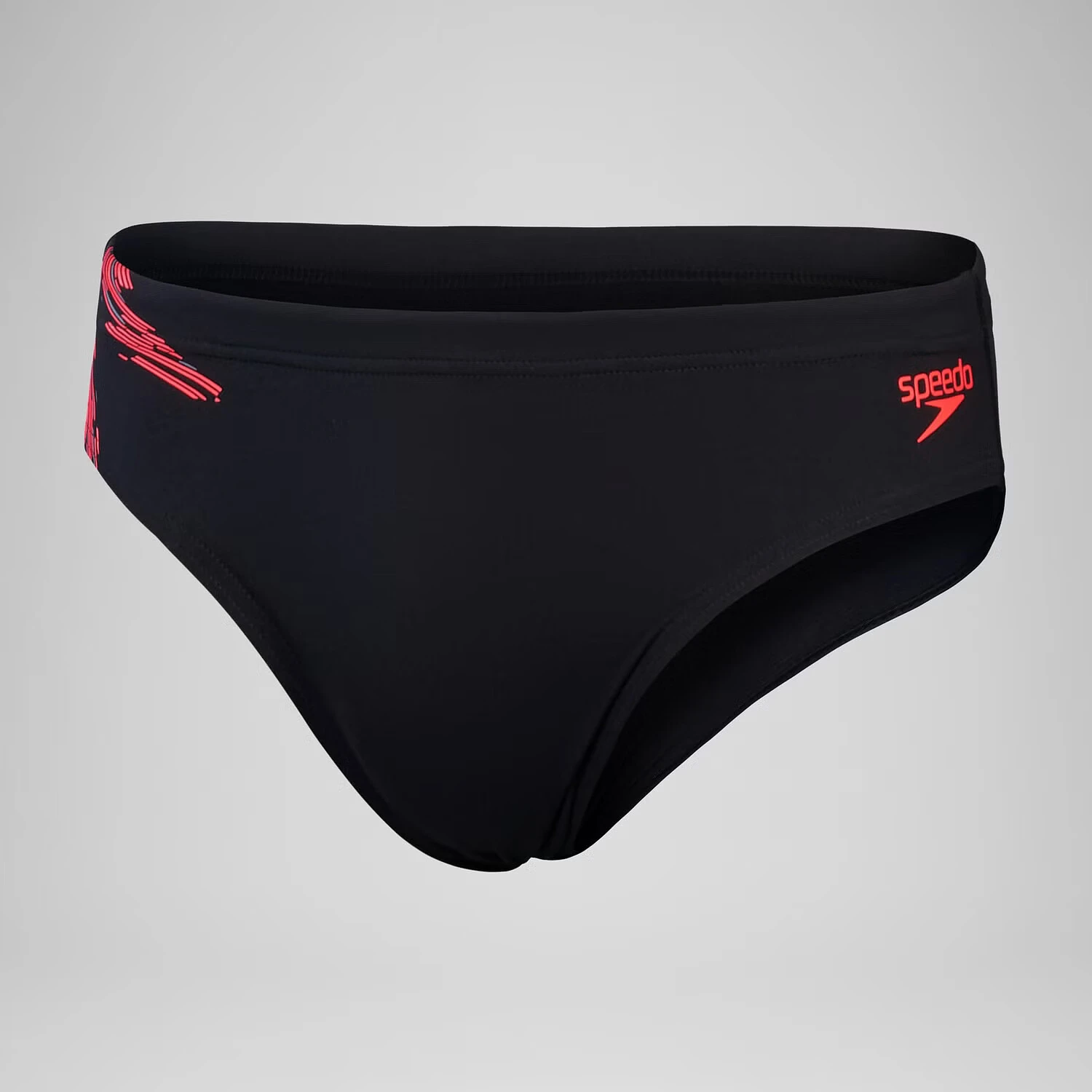 Speedo Плавки Tech Panel 7cm Brief Black/Red