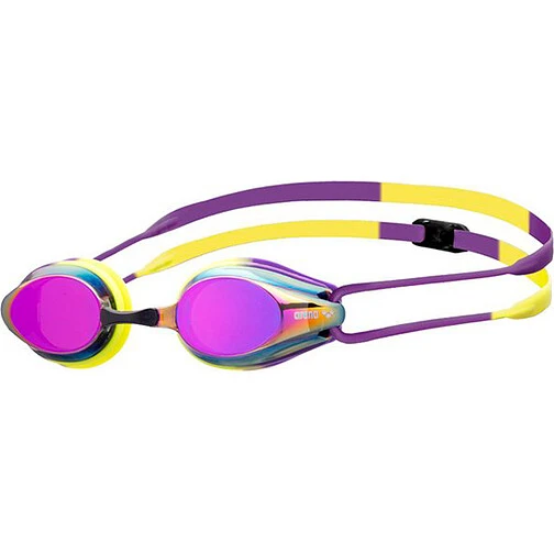 Arena Очки для плавания TRACKS MIRROR violet-plum-artic_lime