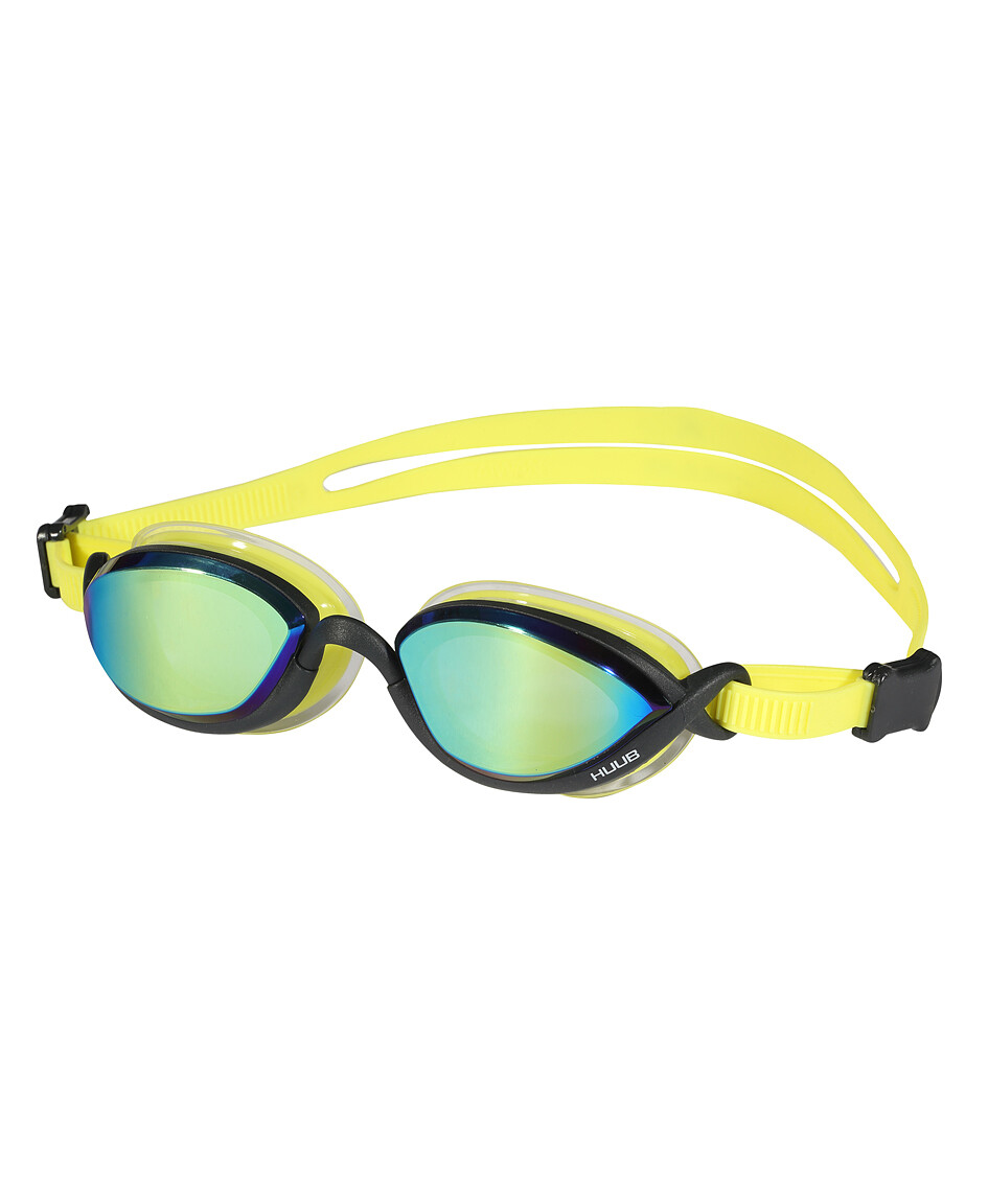 HUUB Очки для плавания Pinnacle Air Seal Goggle Fluo Yellow/Black