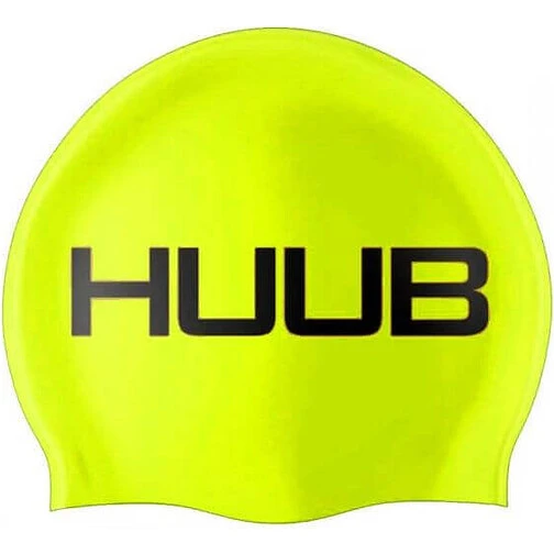 HUUB Шапочка для плавания Silicone Swim Cap Fluo Yellow