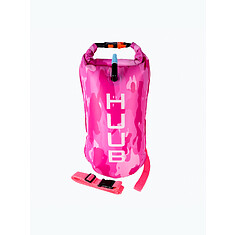 HUUB Буй опознавательный для плавания на открытой воде Safety Tow Float Pink Camo