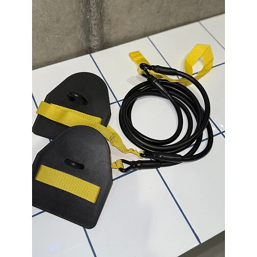 SWELL Резиновый тренажер для зала "Resistance Belt" Yellow light