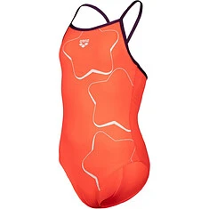 Arena Купальник спортивный ARENA STAR GRAPHIC LIGHTDROP JR br coral-plum