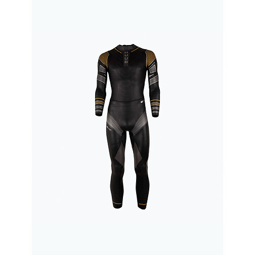 HUUB Гидрокостюм для открытой воды Pinnacle Silver/Yellow