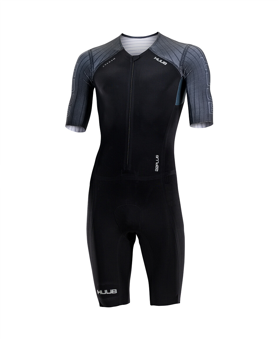 HUUB Стартовый костюм для триатлона мужской Anemoi 2 PLUS22 black/black