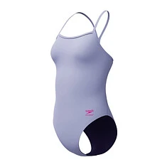 Speedo Купальник Solid V-Back 2.0 Swimsuit Bright Lavender