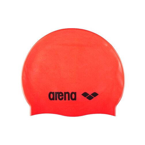 Arena Шапочка для плавания Classic Silicone Floured-Black