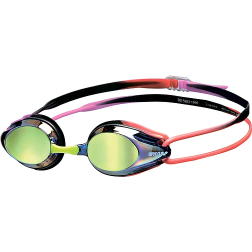 Arena Очки для плавания Tracks Mirrored Purple-Purple-Red