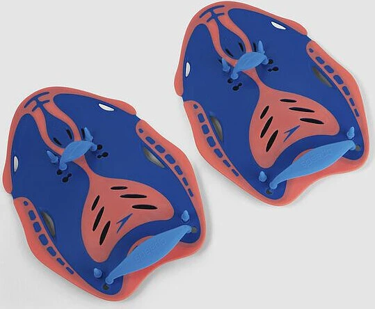 Speedo Лопатки для плавания Power Paddle blue/orange