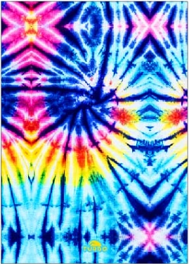 TURBO Полотенце из микрофибры TERRY SWIRL 145x100cm royal