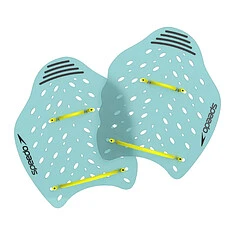 Speedo Лопатки для плавания Power Plus Paddles Arctic Glass