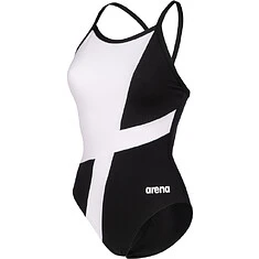 Arena Купальник ARENA DIAMOND LIGHTDROP BACK black-white