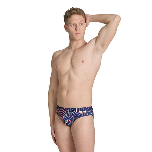 Arena Плавки спортивные ARENA KIKKO PRO SWIM BRIEFS team redwhiteblue