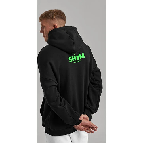 SHYM Худи оверсайз с капюшоном Black