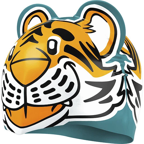 Speedo Шапочка для плавания Printed Character Cap orange/green