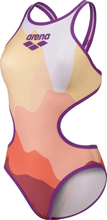 Arena Купальник ARENA ONE MORNING LIGHT TECH BACK purple-rose multi
