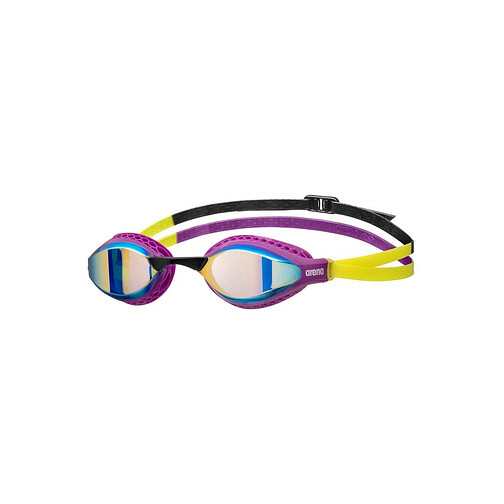 Arena Очки для плавания AIR-SPEED MIRROR aqua-plum-artic_lime