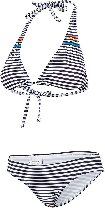 Speedo Купальник Triangle TIE 2-piece navy/white