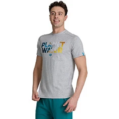 Arena Майка ARENA PLANET WATER T-SHIRT medium grey heather