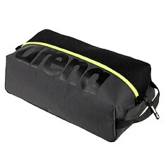 Arena Сумка-косметичка SPIKY III POCKET BAG dark_smoke-neon_yellow