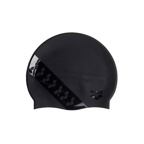 Arena Шапочка для плавания TEAM STRIPE CAP arena_stripe - black - black