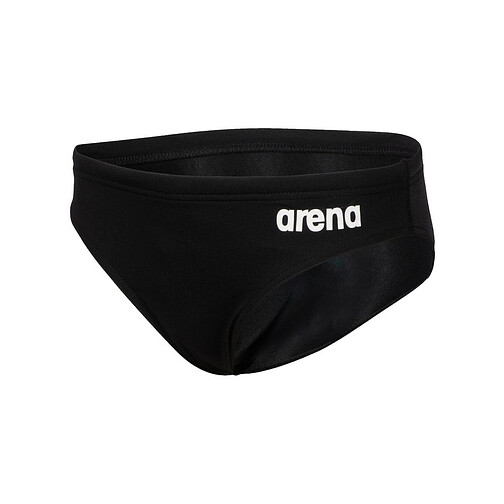 Arena Плавки TEAM SWIM BRIEFS SOLID JR black-white