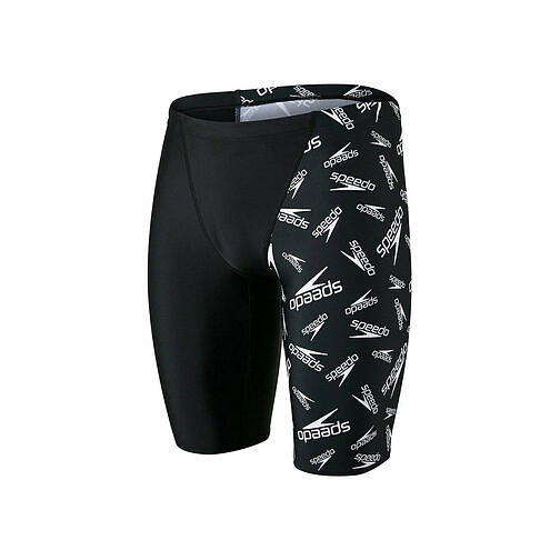 Speedo Джаммеры Allover V-Cut Jammer Black/White