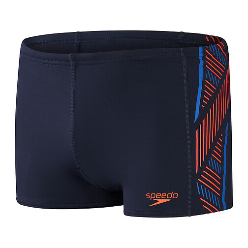 Speedo Плавки спортивные Tech Panel Aquashorts navy/orange
