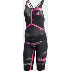 Adidas Гидрокостюм Adizero BreastStroke Open Back Black/Shopin - Noir/Roscho