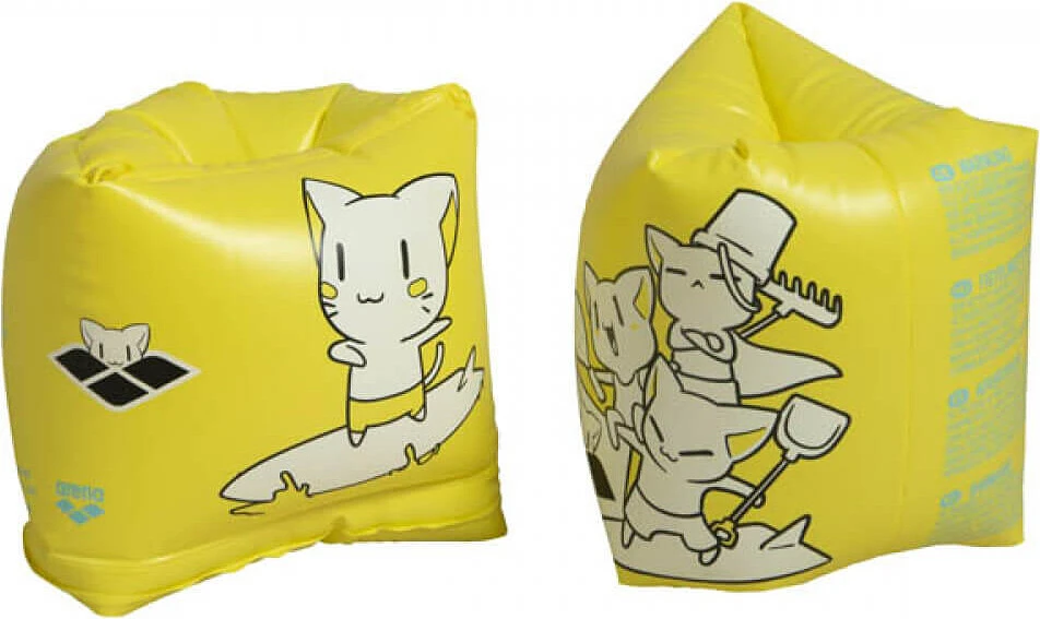 Arena Нарукавники для плавания ROLL-UP ARMBAND yellow