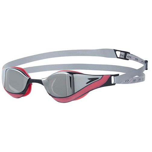 Speedo Очки для плавания Fastskin Pure Focus Mirror Red/Silver