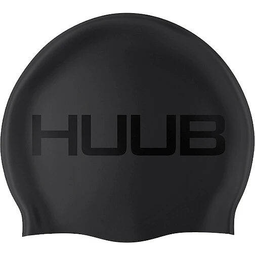 HUUB Шапочка для плавания Silicone Swim Cap Black Suede