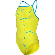 Arena Купальник ARENA STAR GRAPHIC LIGHTDROP JR soft green-turq