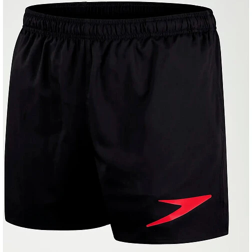 Speedo Шорты для плавания  SPORT SOLID 16" WSHT black/red