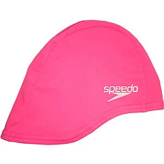 Speedo Шапочка для плавания тканевая Junior Polyester Cap pink