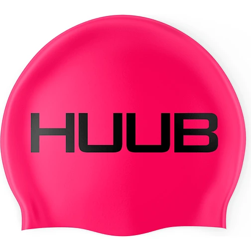 HUUB Шапочка для плавания Silicone Swim Cap Fluo Pink