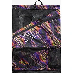 TYR Мешок-рюкзак Elite Team Mesh Backpack lime/multi