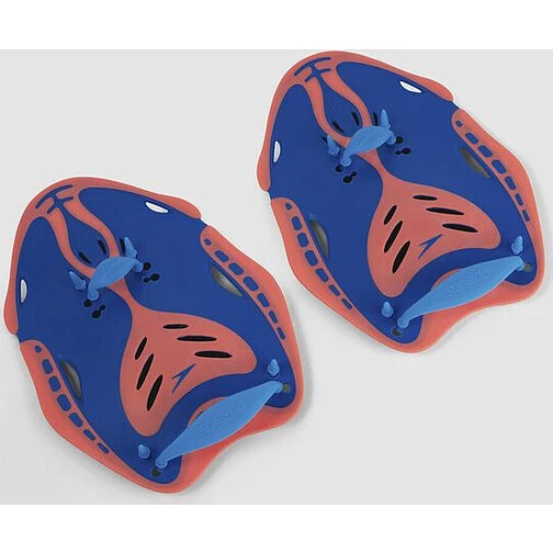 Speedo Лопатки для плавания Power Paddle blue/orange
